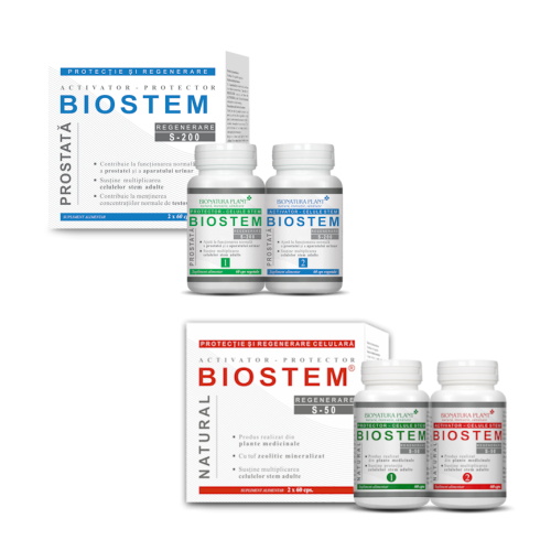 1 Biostem Prostată + 1 Biostem Natural GRATIS - imagine 1