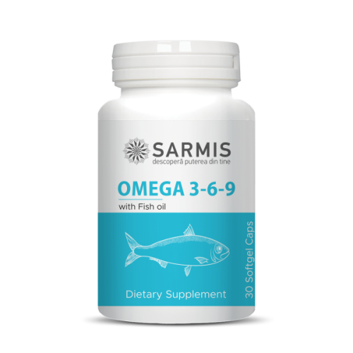 Omega 3-6-9 - 30 cps softgel - imagine 1