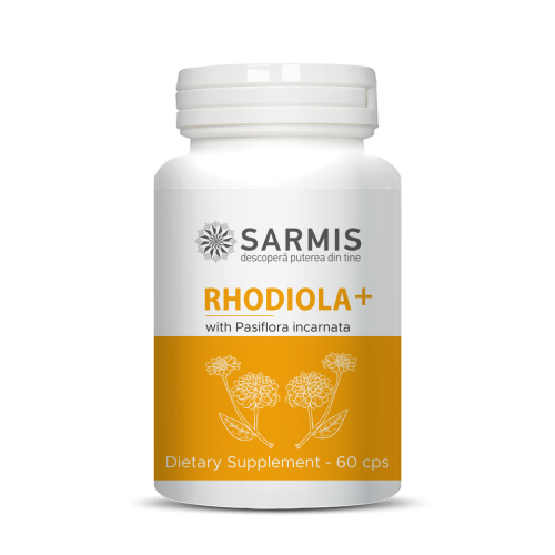 Rhodiola+ - 60 cps - imagine 1